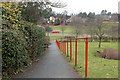 Daventry: footpath from Golding Close down to Eastern Way