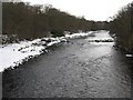 Looking westwards up the River Dee