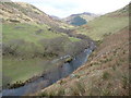 The Afon Dysynni gorge near Abergynolwyn