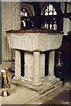 St Mary, Hennock, Devon - Font