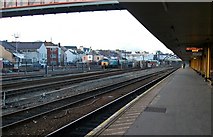 SH2482 : Platform One at Holyhead Station by Eric Jones