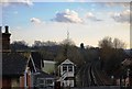 Telecommunications mast, south of Robertsbridge Station