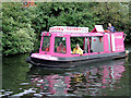 Canal trip boat near Gas Street Basin, Birmingham