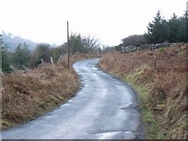 O1714 : Road in Ballyreagh in the Wicklow Mountains by JP