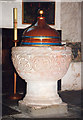 St Michael, Blackawton, Devon - Font