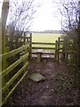 A path leaves Toft dyke lane.