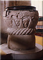 All Saints, South Milton, Devon - Font