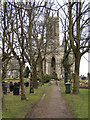 All Saints church and graveyard