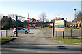 Daventry: Chaucer Way car park entrance