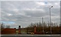 Gates to the former National Coal Board Sutton Manor Colliery site