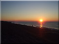 TG1043 : Weybourne beach sunset by Debbie Willcox