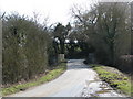 Road crosses Back Bridge