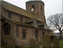 SD7336 : Whalley parish church by Bill Boaden