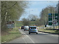 Dual carriageway section of the A419 north of Siddington