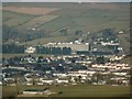 North Devon District Hospital as seen from Codden Hill