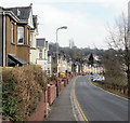 Looking down Herbert Avenue, Pontymister