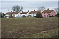 Line of cottages at Red Houses