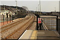 The view east from Risca and Pontymister railway station