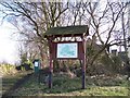 Village Information Board, Green Moor, near Wortley