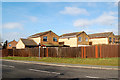 Daventry: Norton Close houses from Norton Road