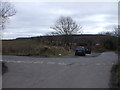 SS7692 : Road junction, Bwlch Rd by John Lord