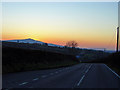 A487 west of Eglwyswrw: dusk