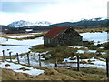 Old croft building at Roughburn