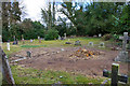 A corner of North Chailey churchyard