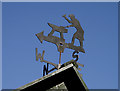 A weather vane at Newstead