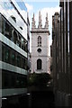 London:  Tower of St. Mary Somerset church