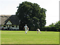 TL4832 : Clavering: cricket on the green by John Sutton