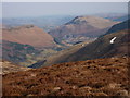 Tanat valley from 4km west