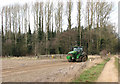 Stubble field south of Stonehill Plantation