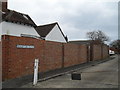 Looking from Selsey High Street into Brampton Close