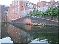 Bricked up bridge by Birmingham to Wolverhampton canal