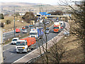 M62 between junctions 21 and 20