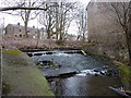 Weir on Sabden Brook