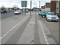 Cycle path beside Daleside Road