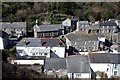 Looking down on Portloe Village