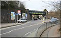 Hertford North Station and overbridge