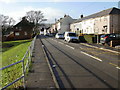 Golf Road heading towards The Highway, New Inn