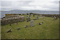 HU4483 : West Yell cemetery by Mike Pennington