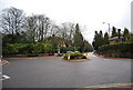 Roundabout at the end of Calverley Rd