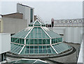 Octagonal rooflight over the Wulfrun Centre, Wolverhampton