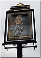 Royal George pub sign