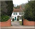 TM0092 : Entrance to North Farm in North End Lane by Evelyn Simak
