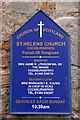 St Helens Church board, Cockburnspath