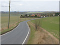 View along Adisham Road towards Downside