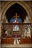 SO8047 : Interior, Madresfield Church by Philip Halling