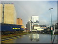 Rainbow over Cardiff Central